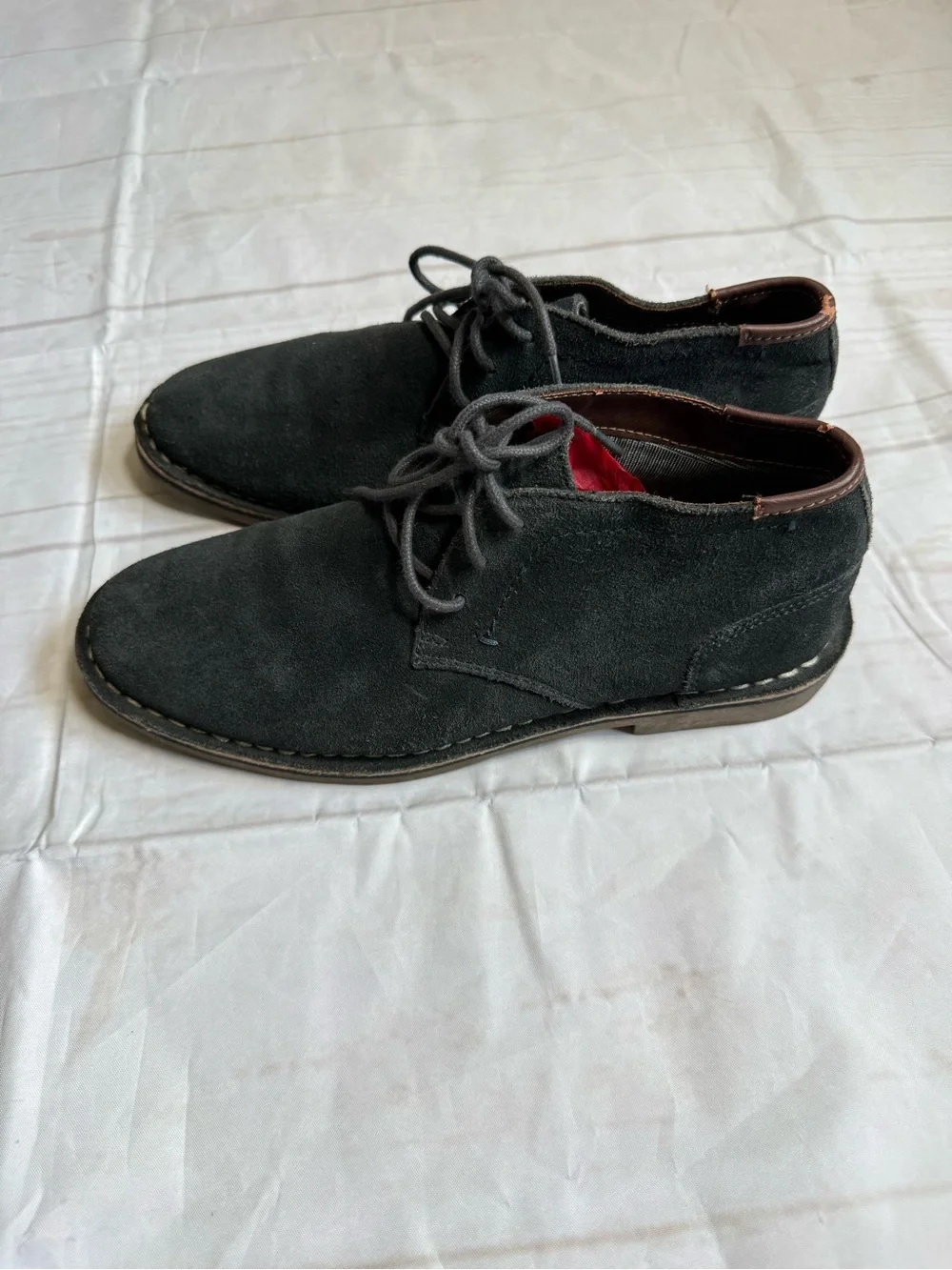 Kenneth Cole Reaction Mens Suede Chukka Shoe “Desert Sun